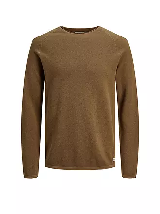 JACK & JONES | Pull "JJEHILL" | hellbraun